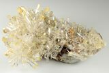 Spectacular, Mango Quartz Crystal Cluster - Cabiche, Colombia #188378-5